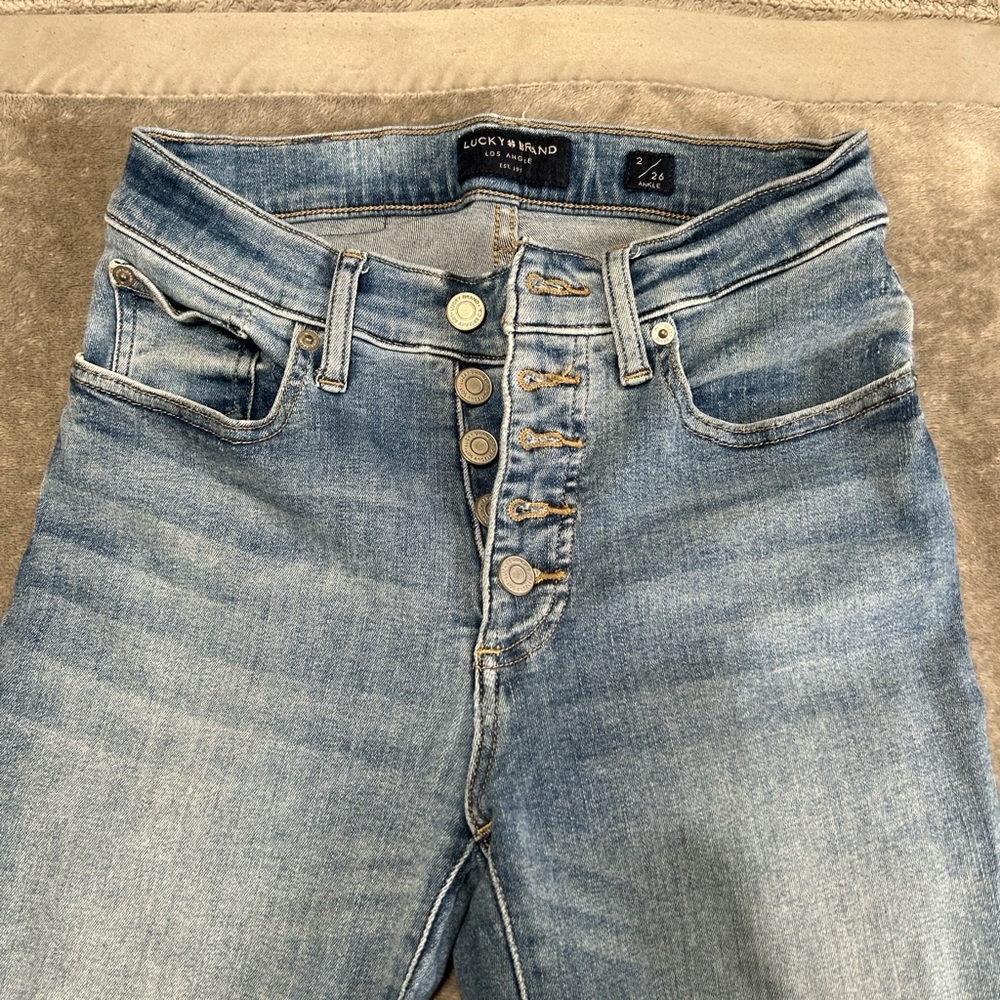 Lucky Brand Women's Light Blue High Rise Jeans